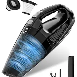 SERVOMASTER Handstaubsauger, tragbarer Mini-Staubsauger mit HEPA-Filter und Schnellladung, ideal für Autofahrer