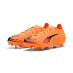 Puma Ultra 6 Pro Fußballschuh Unisex, FG/AG, schwarz/rot, Größe 42 EU