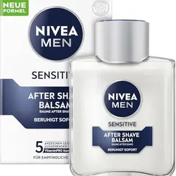 NIVEA MEN Sensitive After Shave Balsam für empfindliche Männerhaut, beruhigende Pflege (100 ml)
