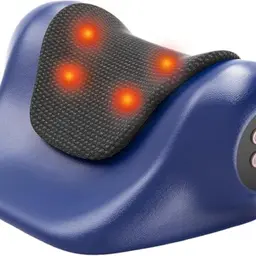 SteBeauty Nackenmassagegerät mit Wärme, 3 Vibrationsmodi, kabellos, ergonomisch für Nacken, Schultern & Rücken, Geschenk für Damen & Herren