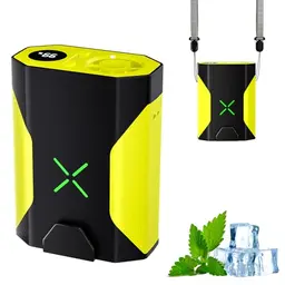 Tragbarer Clip Ventilator, Mini USB, 100 Geschwindigkeiten, 4500 mAh, ideal für Reisen und Geschenke