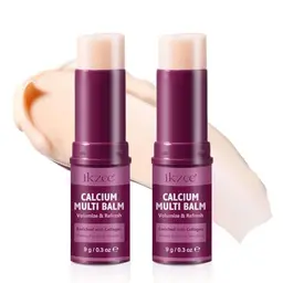 Calcium Volume Creme mit Collagen | Straffende & Intensiv Feuchtigkeitsspendende Pflege für Gesicht und Hals | 2 Stück