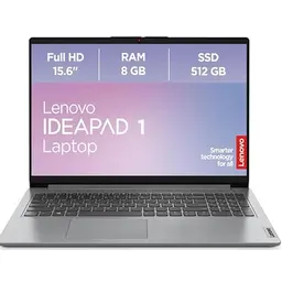Lenovo IdeaPad 1 Laptop | 15,6" Full HD | AMD Ryzen 3 | 8GB RAM | 512GB SSD | Windows 11 | grau