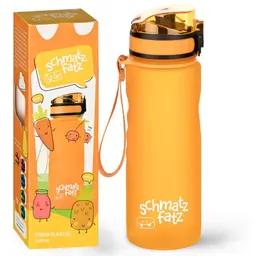 Schmatzfatz Auslaufsichere Trinkflasche für Kinder 0,5L – Ideal für Schule, Wandern und Fitness, BPA-frei