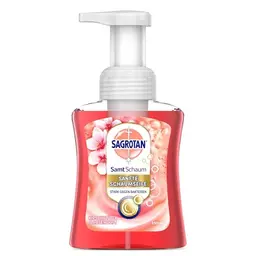 Sagrotan Samt-Schaum-Seife Kirschblüte & Rose – 250 ml Seifenspender