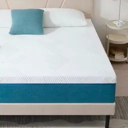 Hiimgo Matratze 140x200, Orthopädische Kaltschaummatratze, Mittlerer Härtegrad, Abnehmbarer und waschbarer Bezug