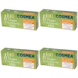 Cosmea Bio Tampons Super – 16 Stück | 100% Bio-Baumwolle | Vegan & Dermatologisch getestet | Umweltfreundlich