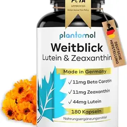 Lutein Zeaxanthin Kapseln – Hochdosierte Augenvitamine für 6 Monate