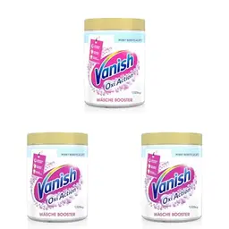 Vanish Oxi Action Powerweiss Pulver – 1,125 kg – Fleckenentferner für weiße Wäsche (Packung mit 3)