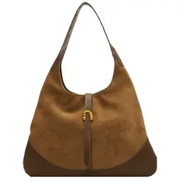 Suweir Handtasche Damen Schultertasche Hobo Tote Bag Casual Tasche für Alltag, Reisen und Arbeit, Braun