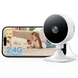 GNCC GC3 Innen-Überwachungskamera mit Nachtsicht, 1080P HD, WLAN, Zwei-Wege-Audio, Bewegungserkennung, kompatibel mit Alexa & Google