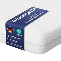 Träumegut24 AquaFlex 7-Zonen Kaltschaummatratze - Ergonomische Rollmatratze (140 x 200 cm)