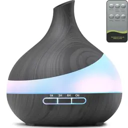 Aroma Diffuser 500 ML für große Räume mit Fernbedienung und 14 Farben LED