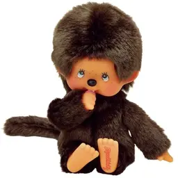 Monchhichi Kuscheltier 20 cm - Ikonisches Affenkuscheltier der 80er Jahre - Superweich, Spielzeug für Kinder ab 2 Jahren