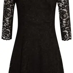 Morgan 242-Ramp-Kleid, schwarz, Größe 36 Damen