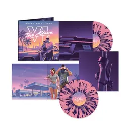 Grand Theft Auto VI: The Album Pink & Violett Splatter Vinyl - Exclusiv bei Amazon.de