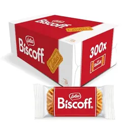 Lotus Biscoff Karamellisierte Kekse | 300 Einzeln Verpackte Kekse | Vegan | 1.875 kg