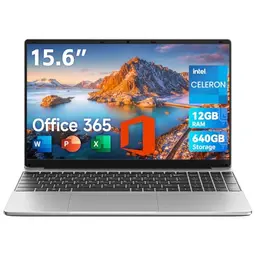 Jumper Laptop 15,6 Zoll FHD, 12 GB RAM, 640 GB ROM, Office 365, Prozessor 5205U