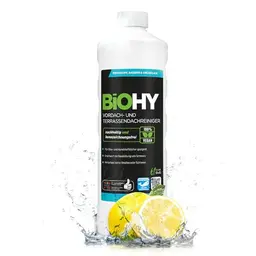 BiOHY Vordach- und Terrassenreiniger (1l) | Bio Konzentrat für Glas und Kunststoff | Nachhaltige Reinigung & Pflege
