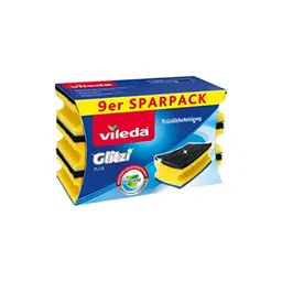 Vileda Topfreiniger, Schaum, 9er Pack - Blau