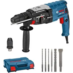 Bosch Professional Bohrhammer GBH 2-28 F, 880 W, max. 28 mm Beton, inkl. 6tlg. Meißel-Set, Kabel, Amazon Exclusive