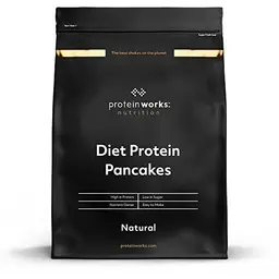 Protein Pancakes | Natürlich & zuckerarm | Schnell herzustellen | Protein Works | 500g