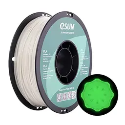 eSUN PLA Leuchtendes 3D Drucker Filament, Grün, 1 kg