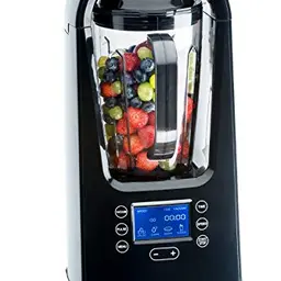 Cloer 6980 Vakuum Standmixer 800 Watt mit Vorratsbehälter und Automatikprogrammen, 1500 ml