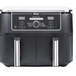 Ninja Foodi MAX Dual Zone Heißluftfritteuse 9,5L, 6-in-1, Schwarz