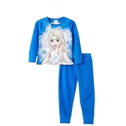 Disney Mädchen Frozen Pyjama-Set, Marine, Größe 52