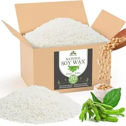 Premium Sojawachs für Kerzen - 200g, 1.8kg, 5kg, 10kg, 15kg - 100% natürlich