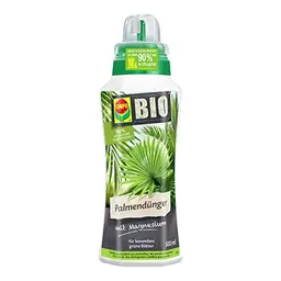 COMPO BIO Palmendünger für Zimmer- und Balkonpflanzen, 100% natürlich, mit Magnesium und Eisen, 500 ml