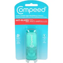 Compeed Anti-Blasen Stick - Unsichtbarer Bl Schutz gegen Blasenbildung, 1 Stick (8ml)