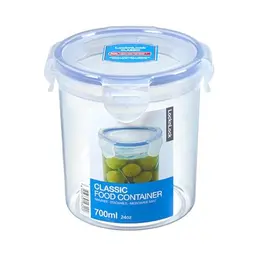 LocknLock Frischhaltedose 700 ml, luft- und wasserdicht, spülmaschinen- und mikrowellengeeignet, BPA-frei, 4-fach Verschluss