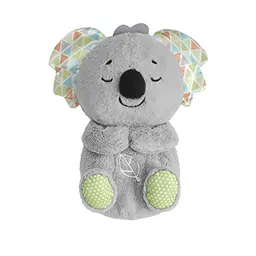 Fisher-Price Koala mit Musik, Licht & Atembewegungen, Kuscheltier, Nachtlicht für Babys (0+)