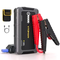 VTOMAN V1500 Starthilfe Powerbank für Pkw – Tragbare Booster für 6.0L Benzin und 4L Diesel