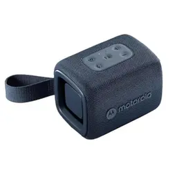 Motorola ROKR 300 Bluetooth Lautsprecher, tragbar, wasser- und staubdicht, 12 Std. Laufzeit, Blau