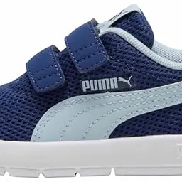 PUMA Courtflext V3 Mesh Sneaker für Babys, Blau