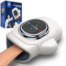 BOB AND BRAD Handmassagegerät mit Wärme & Kompression – Schmerzlinderung & Entspannung für Zuhause/Büro