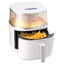 Klarstein Heißluftfriteuse XL, 1500 W, 7,5 Liter, Airfryer mit 16 Programmen und Dampffunktion