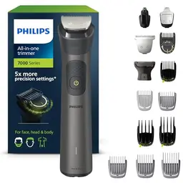 Philips Multigroom Series 7000 - All-in-One-Trimmer mit 15-in-1 Funktion für Bart und Haarschneider
