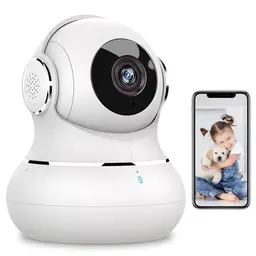 litokam Little Elf 2K Überwachungskamera für Innen, Babyphone mit 2-Wege-Audio, Nachtsicht und App, Alexa-kompatibel