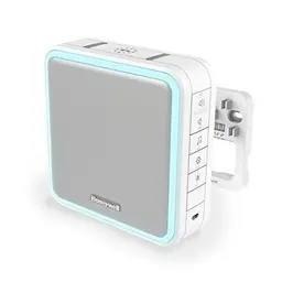 Honeywell Home DW915S Tragbarer LED-Gong (weiß) mit 11 Melodien