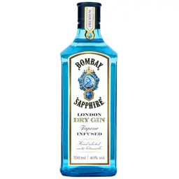 Bombay Sapphire London Dry Gin, 40% Vol, 700 ml - Destilliert mit 10 Botanicals