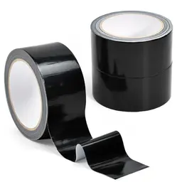 WEFHEF Panzertape 3 Rollen, 20m x 48mm, Wasserfest, handreißbar, für Reparaturen, Innen & Außen, Schwarz