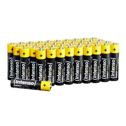 Intenso AAA LR03 Batterien Gelb-Schwarz 40er Pack