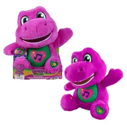 Fisher-Price Barney’s World Plüschfigur, ca. 27 cm, mit Geräuschen