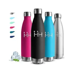 Edelstahl Trinkflasche 0,75 L - Auslaufsicher & Vakuumisoliert - Ideal für Sport, Schule, Büro & Reisen - Schwarz
