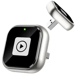 ENOMIR Wireless CarPlay Adapter, Plug & Play für Android und iOS, kabelloses CarPlay und Android Auto