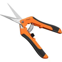 VIVOSUN Gartenschere 17cm mit ergonomischen Griffen - Orange
